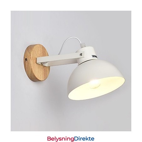 Vintage Tre Art Deco Metall Metall Rustikk Vegglampe Stue Spisestue Gang Vegglampe Svart Hvit Valgfritt