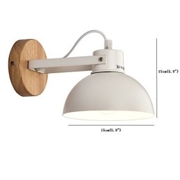 Vintage Tre Art Deco Metall Metall Rustikk Vegglampe Stue Spisestue Gang Vegglampe Svart Hvit Valgfritt