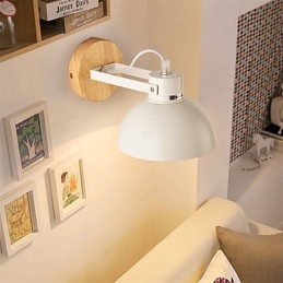 Vintage Tre Art Deco Metall Metall Rustikk Vegglampe Stue Spisestue Gang Vegglampe Svart Hvit Valgfritt