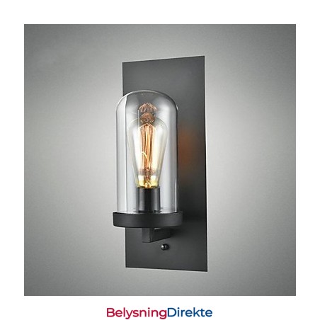 Kreativ Moderne Minimalistisk Restaurantbar Amerikansk Landlig Midtgangstrapp Edison Vegglampe Med Enkelt Hode I Glass