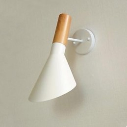 Moderne Enkel Stueseng Smijerns Imitert Trevegglampe