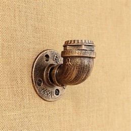 Landlig Retro-Maleri For Mini-Stil, Omgivelseslys, Vegglampe