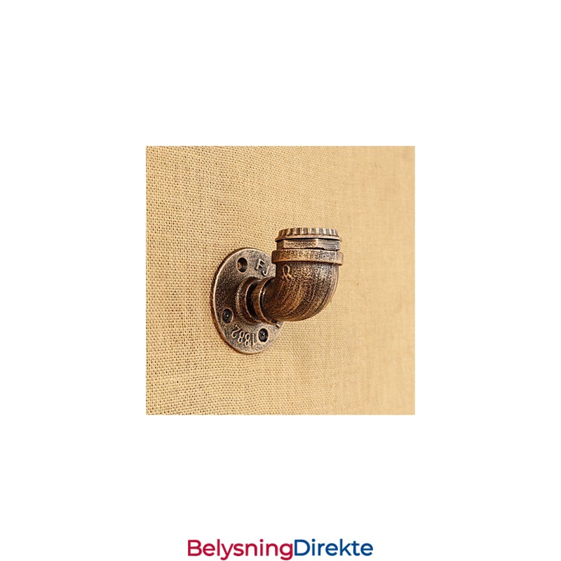 Landlig Retro-Maleri For Mini-Stil, Omgivelseslys, Vegglampe