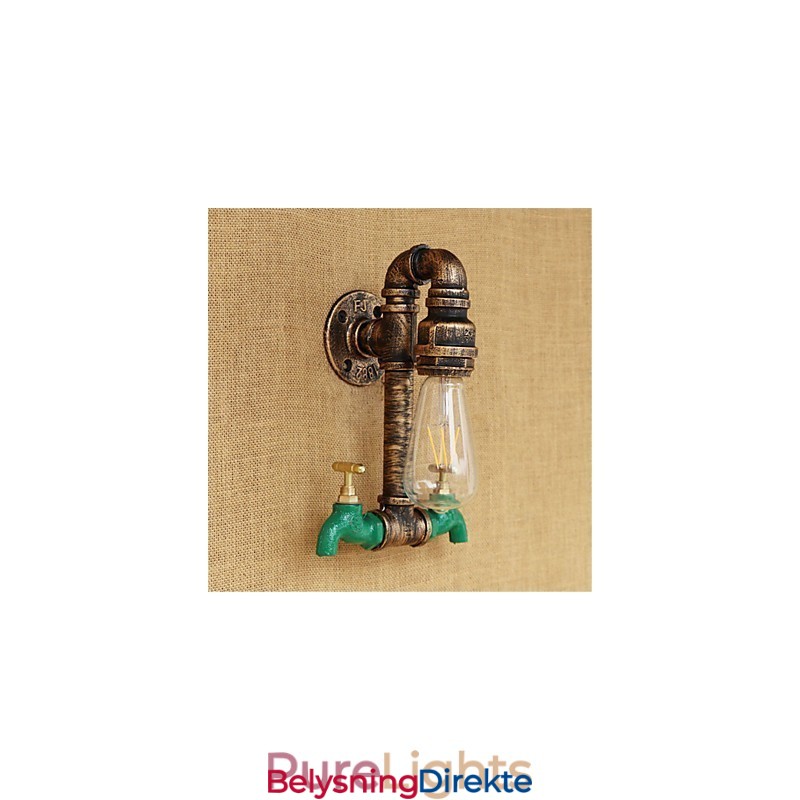 Landlig Retro-Maleri For Mini-Stil Omgivelseslys Vegglampe