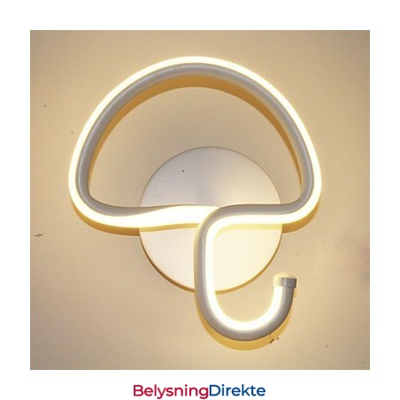 Moderne Minimalistisk Lampe Soverom Nattbordslampe Korridorer Hotellprosjektbelysning Aluminiums Sirkulær Vegglampe