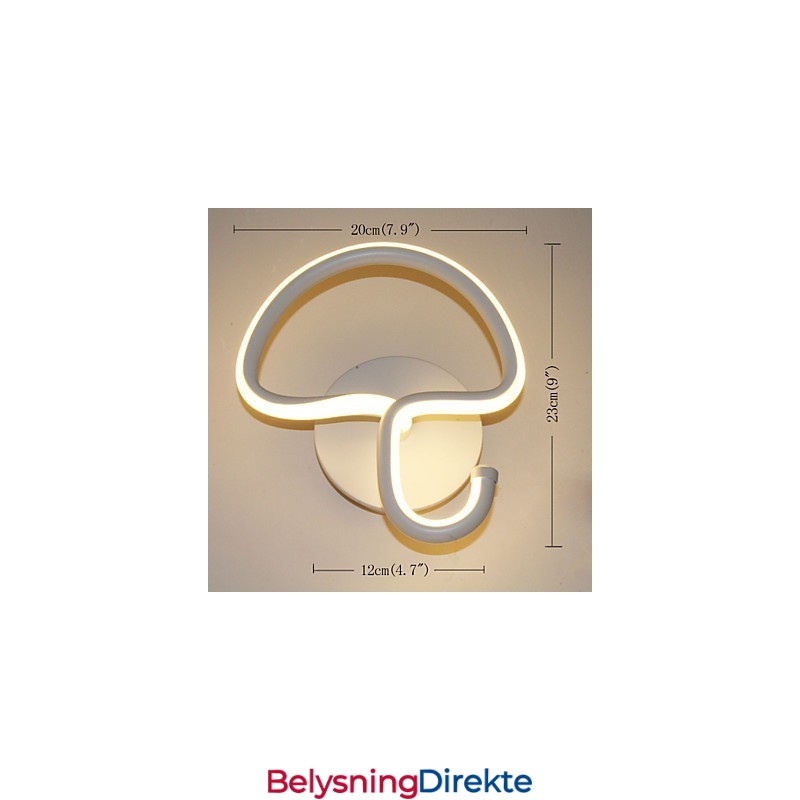 Moderne Minimalistisk Lampe Soverom Nattbordslampe Korridorer Hotellprosjektbelysning Aluminiums Sirkulær Vegglampe