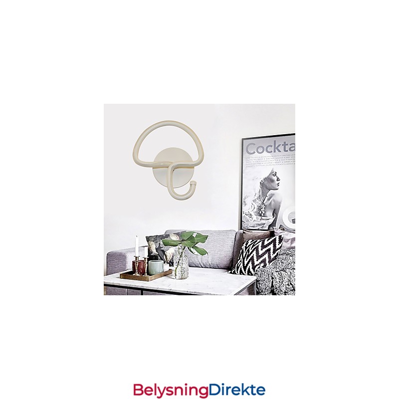 Moderne Minimalistisk Lampe Soverom Nattbordslampe Korridorer Hotellprosjektbelysning Aluminiums Sirkulær Vegglampe