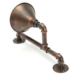 Vannrør Vegglamper Retro Industriell Stil Kreativ Landlig Metall Restaurant Kafé Barer Barbord Vegglamper