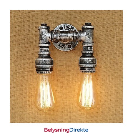Rustikk Hyttelandlig Retro-Malerifunksjon For Mini-Stil Omgivelseslysvegglampetter