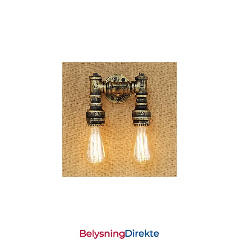 Rustikk Hyttelandlig Retro-Malerifunksjon For Mini-Stil Omgivelseslysvegglampetter