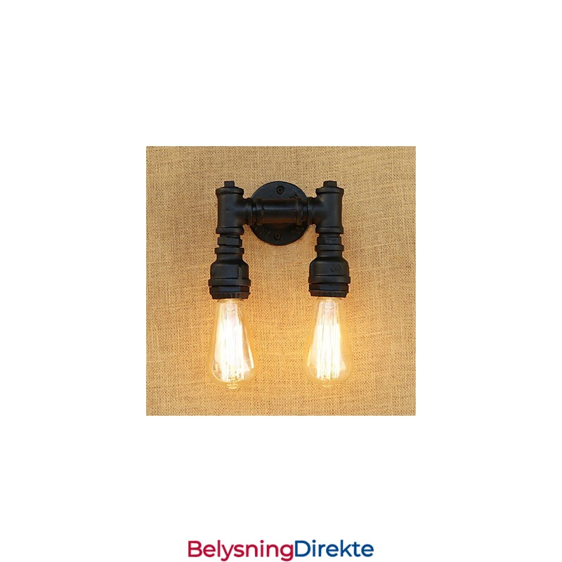 Rustikk Hyttelandlig Retro-Malerifunksjon For Mini-Stil Omgivelseslysvegglampetter