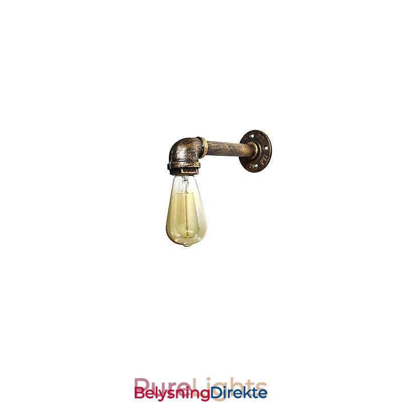 Rustikk Hytte Tradisjonell Klassisk Antikk Messingfunksjon For Omgivelseslys Vegglampe Vegglampe