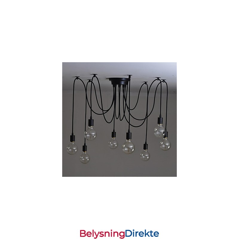 Amerikansk Landlig Retro 8-Hodet Skjønnhetsblomst Anheng