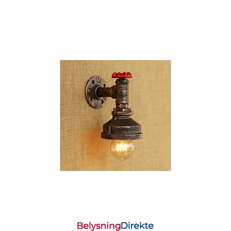 Landlig Retro-Maleri For Omgivelseslys Vegglampe