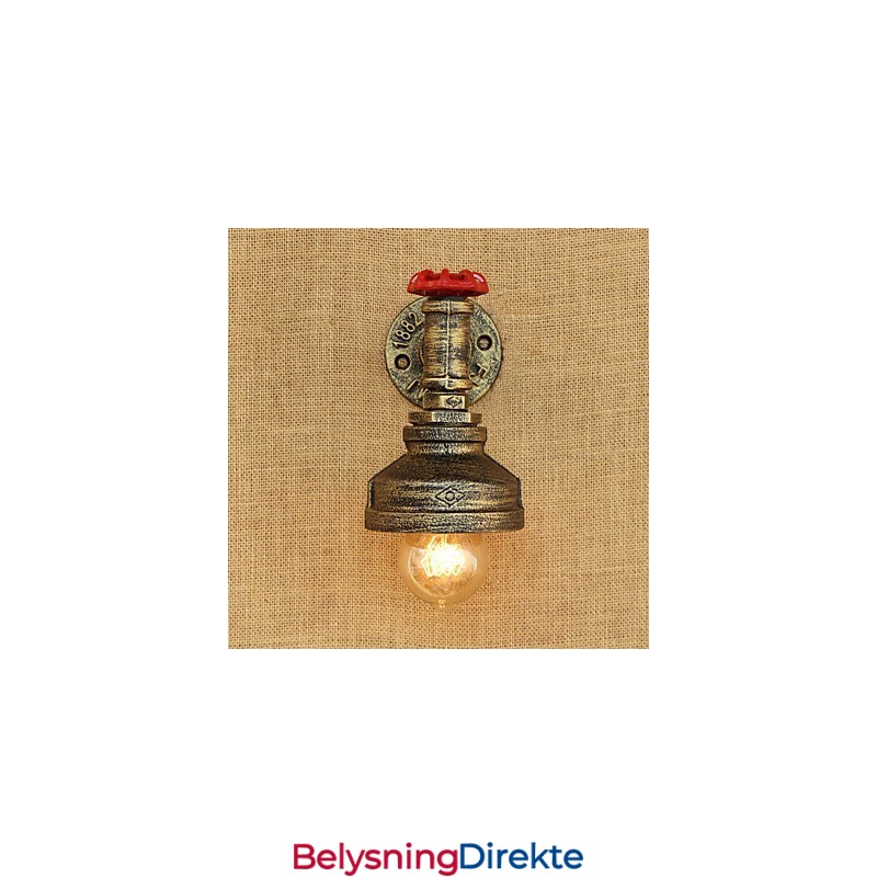 Landlig Retro-Maleri For Omgivelseslys Vegglampe