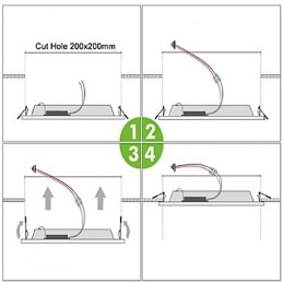 Moderne Samtidsmaleri Metall Innfelt