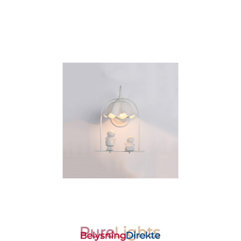 Moderne Samtidsmaleri Funksjon For Øyebeskyttelse Omgivelseslys Vegglampe Vegglampe