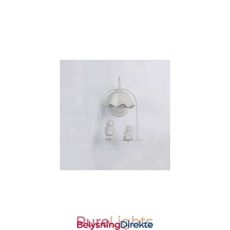 Moderne Samtidsmaleri Funksjon For Øyebeskyttelse Omgivelseslys Vegglampe Vegglampe