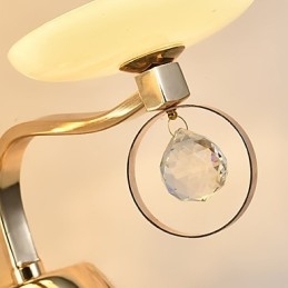 Moderne, Samtidskunstnerisk Galvanisert Funksjon For Krystall, Omgivelseslys, Vegglampe