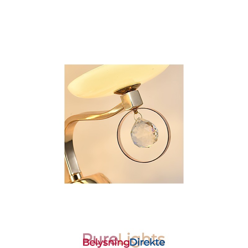 Moderne, Samtidskunstnerisk Galvanisert Funksjon For Krystall, Omgivelseslys, Vegglampe