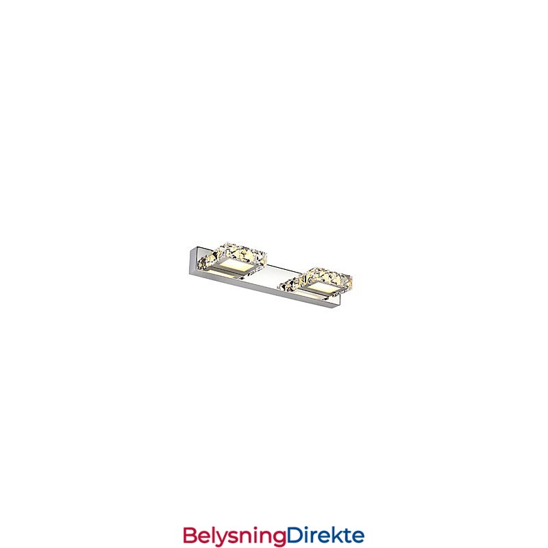 Moderne Samtids Moderne Samtids Kromfunksjon For Krystallklar Ambientebelysning Baderom