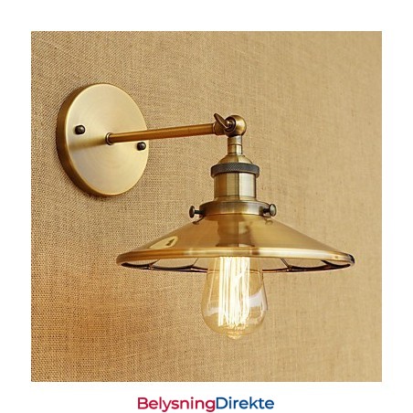 Rustikk Lodge Country Retro Galvanisert Funksjon For Mini-Stil Omgivende Lys Vegglampetter