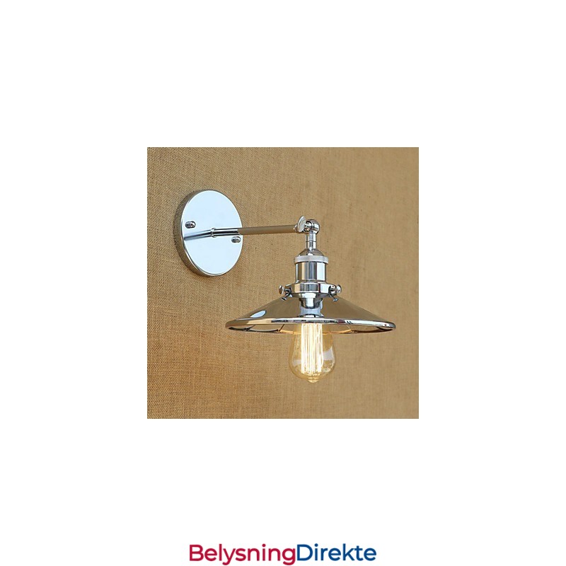 Rustikk Lodge Country Retro Galvanisert Funksjon For Mini-Stil Omgivende Lys Vegglampetter