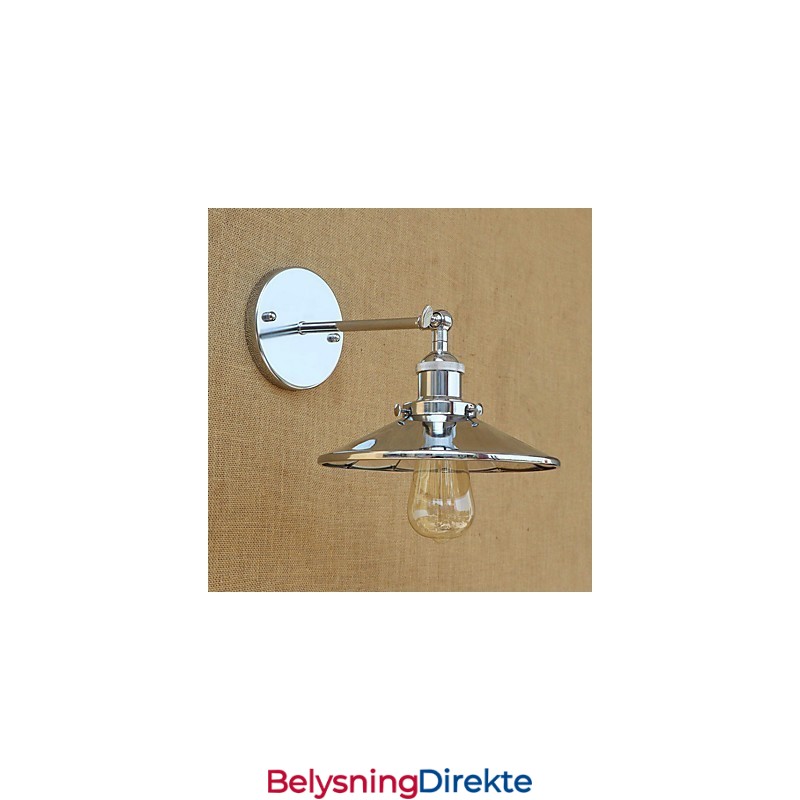 Rustikk Lodge Country Retro Galvanisert Funksjon For Mini-Stil Omgivende Lys Vegglampetter