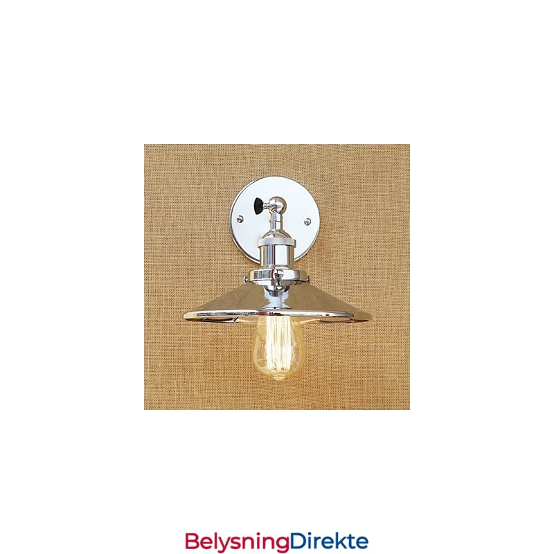 Rustikk Lodge Country Retro Galvanisert Funksjon For Mini-Stil Omgivende Lys Vegglampetter