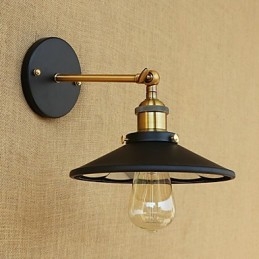 Landlig Retro-Maleri For Mini-Stil Omgivelseslys Vegglampe