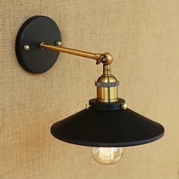 Landlig Retro-Maleri For Mini-Stil Omgivelseslys Vegglampe