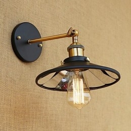 Landlig Retro-Maleri For Mini-Stil Omgivelseslys Vegglampe