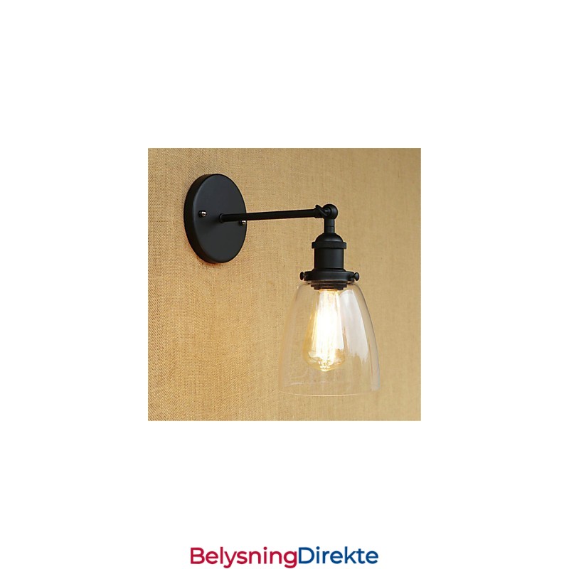 Landlig Retro-Maleri For Mini-Stil Øyebeskyttelse Omgivelseslys Vegglampetter