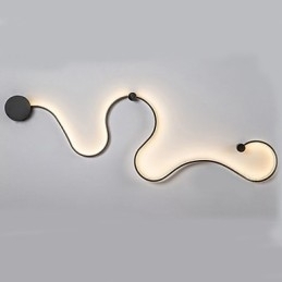 Moderne Samtidskunst Moderne Samtidsmaleri Funksjon For Omgivelseslys Vegglampe Vegglampe