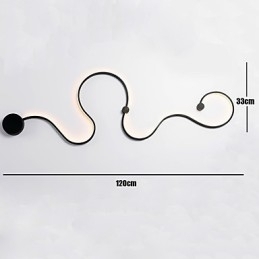 Moderne Samtidskunst Moderne Samtidsmaleri Funksjon For Omgivelseslys Vegglampe Vegglampe