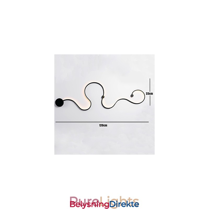 Moderne Samtidskunst Moderne Samtidsmaleri Funksjon For Omgivelseslys Vegglampe Vegglampe