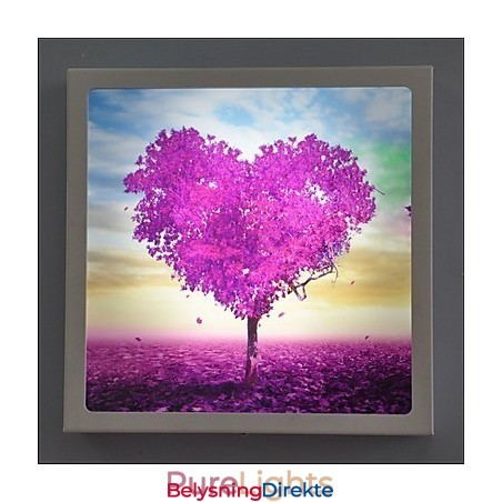 Integrert Moderne Samtidskunstnerisk Moderne Samtidsmalerifunksjon For Omgivende Lysvegglamper