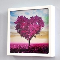 Integrert Moderne Samtidskunstnerisk Moderne Samtidsmalerifunksjon For Omgivende Lysvegglamper