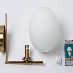 Rustikk Lodge Country Galvanisert Funksjon For Mini-Stil Omgivelseslys Vegglampe