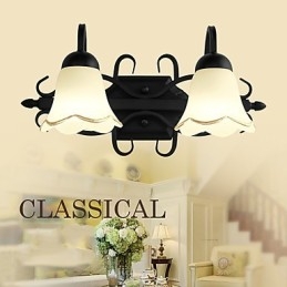 Rustikk Hytte Galvanisert Funksjon For Downlight Baderomsbelysning Vegglampe