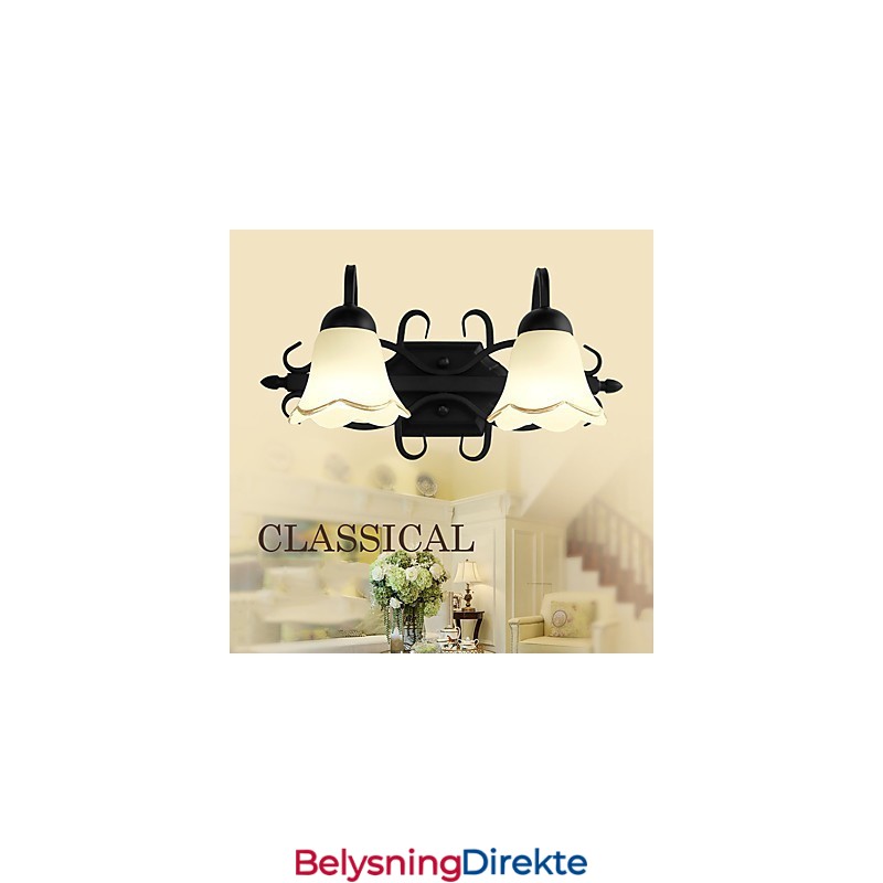 Rustikk Hytte Galvanisert Funksjon For Downlight Baderomsbelysning Vegglampe