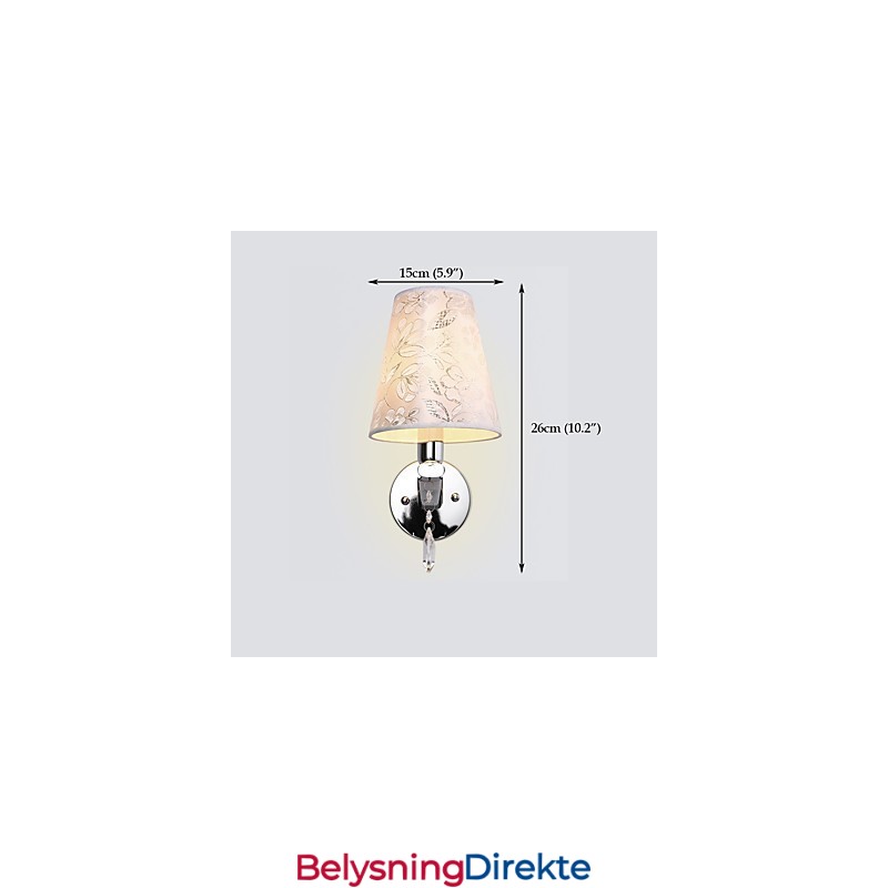 Moderne Samtids Landlig Galvanisert Funksjon For Omgivelseslys Vegglampe Vegglampe