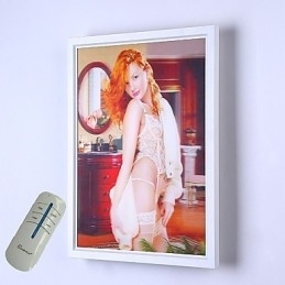 Integrert Moderne Samtidskunstnerisk Moderne Samtidsmalerifunksjon For Omgivende Lysvegglamper