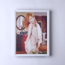 Integrert Moderne Samtidskunstnerisk Moderne Samtidsmalerifunksjon For Omgivende Lysvegglamper