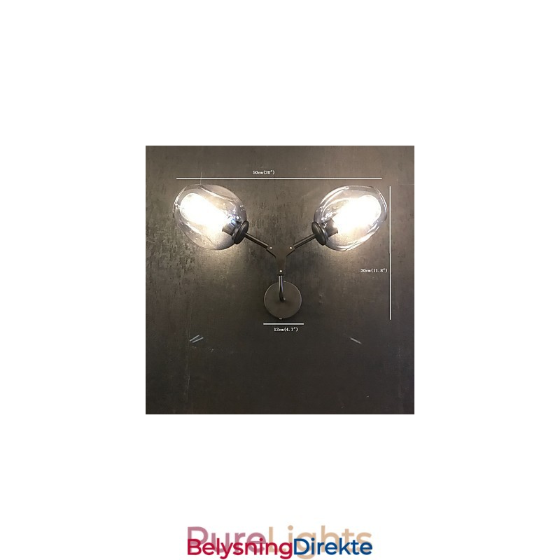 Rustikk Hytte, Vintage, Landlig Retro-Maleri, Vegglampe I Ministil Med Omgivende Lys