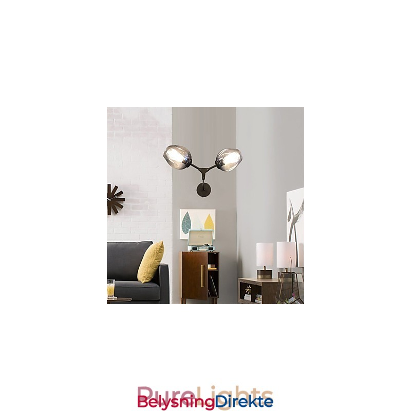 Rustikk Hytte, Vintage, Landlig Retro-Maleri, Vegglampe I Ministil Med Omgivende Lys