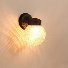 Moderne, Samtidskunstnerisk Svart Oksidfinish For Mini-Stil Omgivelseslysvegglamper