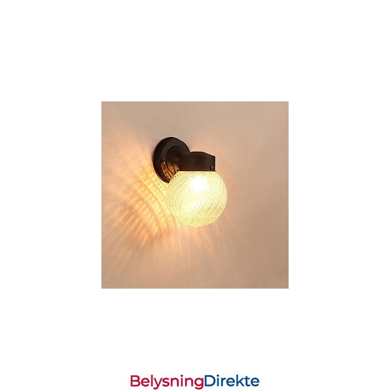 Moderne, Samtidskunstnerisk Svart Oksidfinish For Mini-Stil Omgivelseslysvegglamper