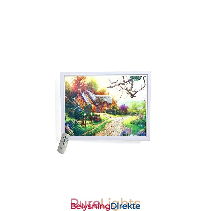 Integrert Moderne Samtidskunstnerisk Moderne Samtidsmalerifunksjon For Omgivende Lysvegglamper