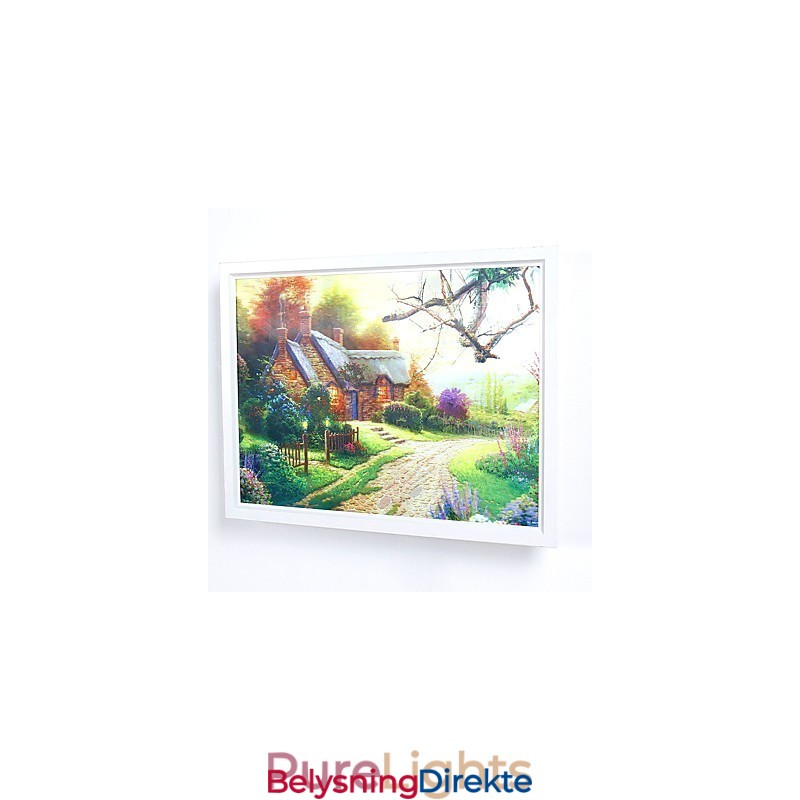 Integrert Moderne Samtidskunstnerisk Moderne Samtidsmalerifunksjon For Omgivende Lysvegglamper